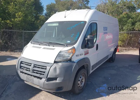 2014 Ram Promaster 2500 High Roof from USA, damaged, VIN 3C6TRVDGXEE104492